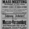 Haymarket Meeting Poster