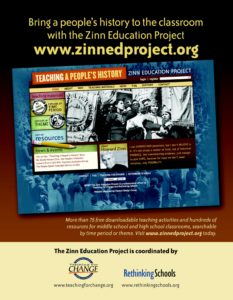 Support Teaching People S History Zinn Education Project