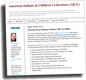 American Indians in Children's Literature homepage
