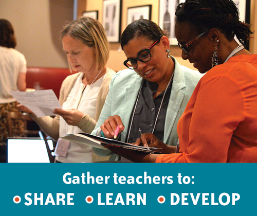 Gather teachers to Share - Learn - Develop