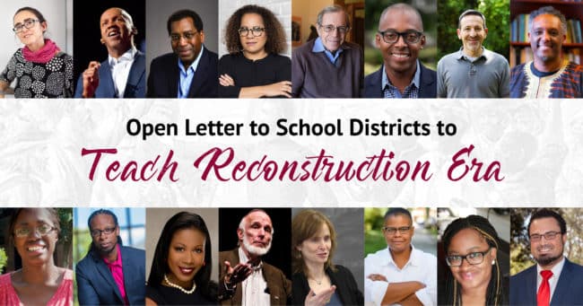 Teach Reconstruction Campaign - Learn About The Reconstruction Era