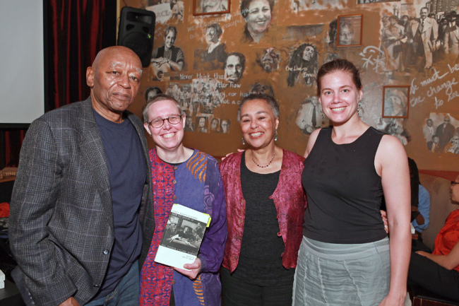 Emilye Crosby, Judy Richardson, and Wesley Hogan at book launch. Photo by Rick Reinhard. Click image for more.