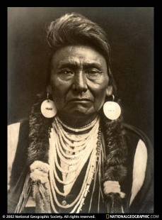 Activist and environmentalist, Chief Joseph. Photo: National Geographic