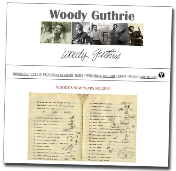 Woody Guthrie Website | Zinn Education Project: Teaching People's History