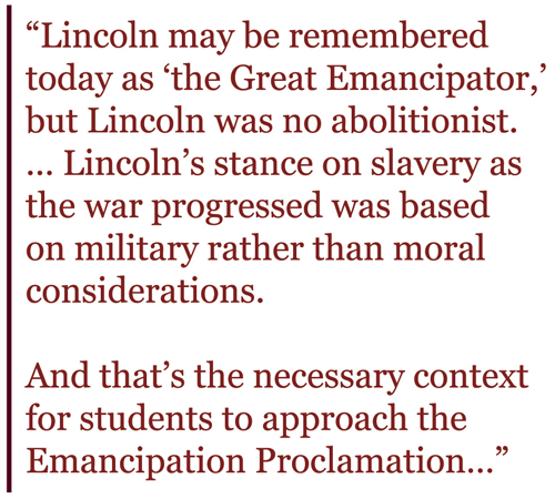 Quotes from the emancipation proclamation