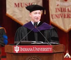 Former Indiana Gov. Mitch Daniels became president of Purdue University in January.