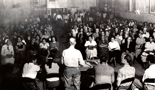 CSO Meeting in 1955. Photo: www.fredrosssr.com.