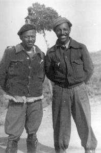 Joe Taylor (left) and Bert Jackson (right), March 1938 (ALBA Collection)