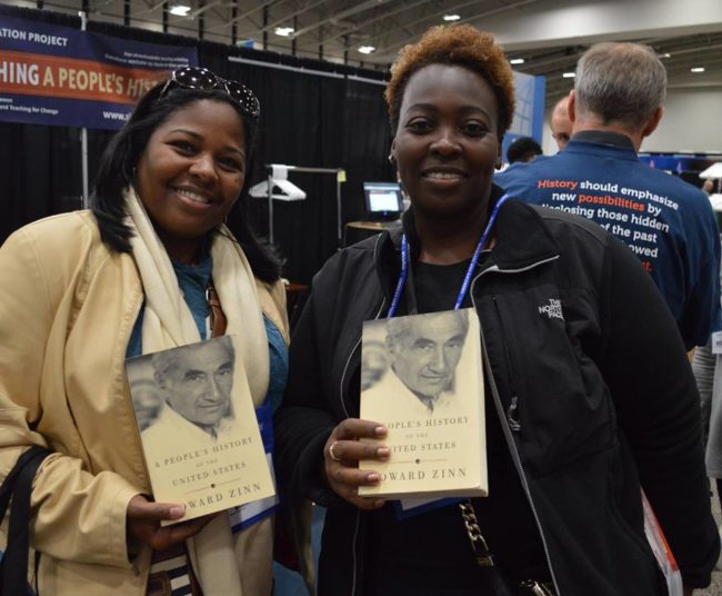 Raffle winners at NCSS 2016 | Zinn Education Project: Teaching People's History