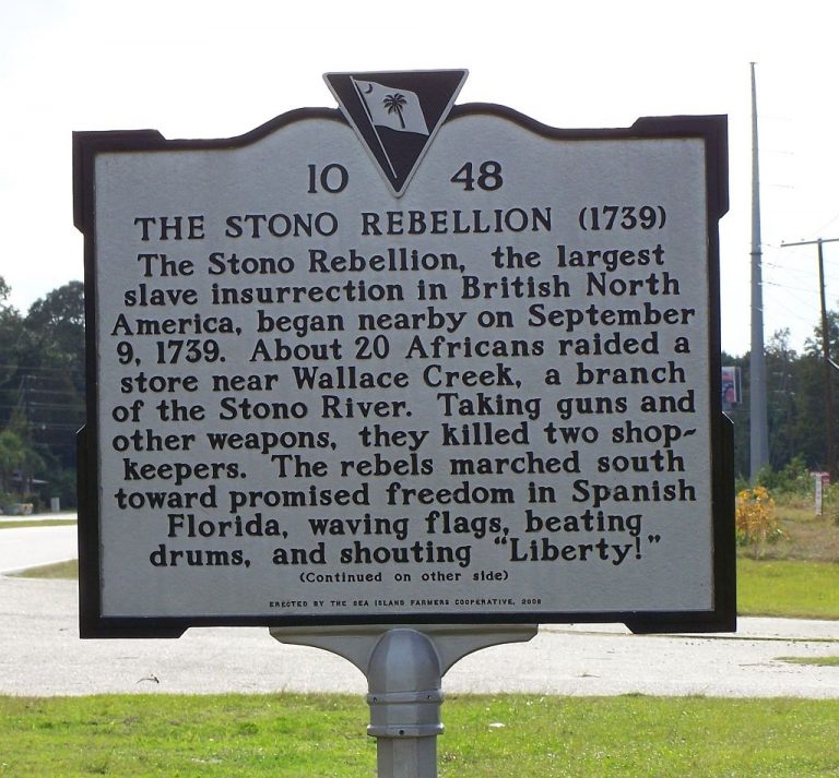 Sept. 9, 1739: The Stono Rebellion - Zinn Education Project