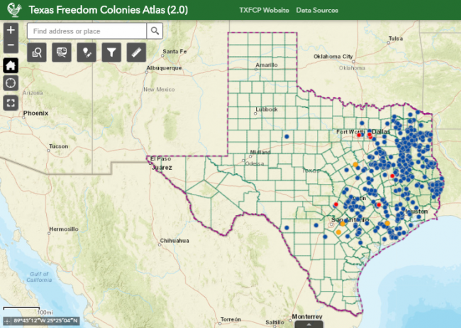 Texas Freedom Colonies Project Atlas & Study - Zinn Education Project