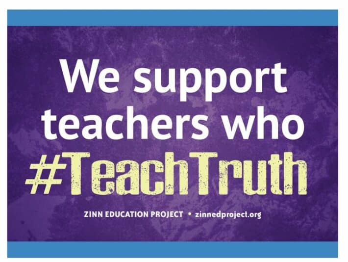 #TeachTruth Syllabus - Zinn Education Project